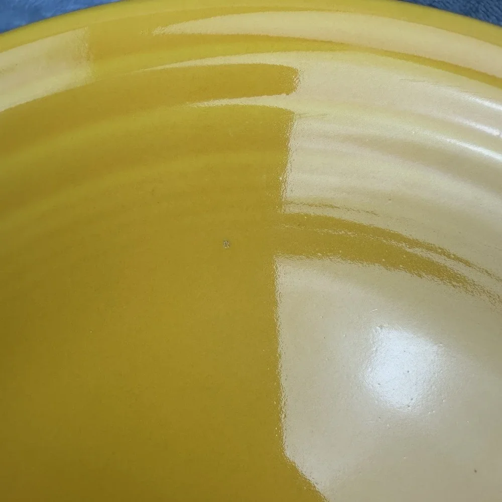 Fiesta Fiestaware Homer Laughlin Luncheon Plate Daffodil